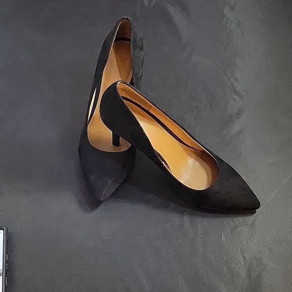 H&M WOMEN"S POINTED TOE LOW KITTEN HEEL DRESS PUMP - Picture 13 of 14